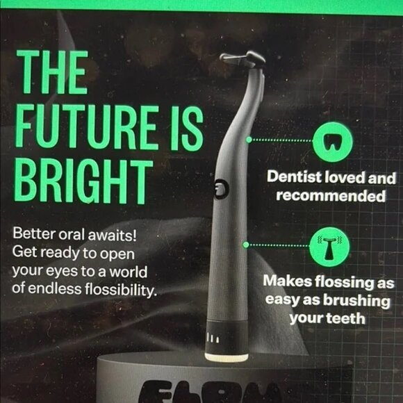 Flaus Electric Flosser in White-NEW in unopened Box - Picture 8 of 11